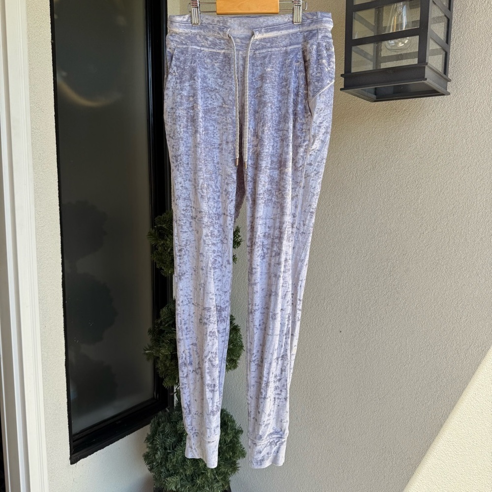 Lululemon Ready to Crush Jogger Chrome Velvet Velour Women's Size 4